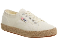 Superga 2750 Trainers Ecru Espadrille